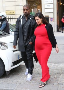 Kim Kardashian Goes Shopping With Kanye West